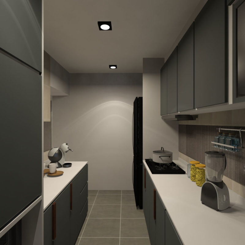 55 Teban Gardens Road HDB 4 Room BTO Kitchen View 1