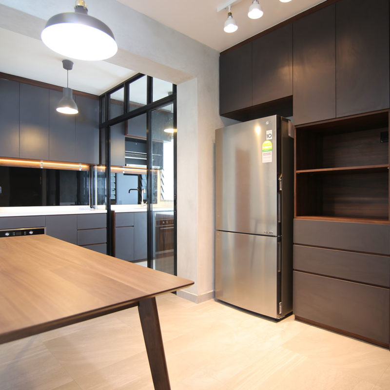 512A Yishun St 51 Kitchen As Built View 1